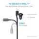 Anker A8111012 PowerLine 3ft Lightning Apple MFi Certified / Charging Cable, Black