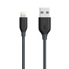 Anker A8111011 PowerLine 3ft Lightning Apple MFi Certified / Charging Cable, Space Gray