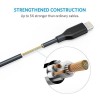 Anker A8111011 PowerLine 3ft Lightning Apple MFi Certified / Charging Cable, Space Gray