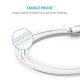Anker A8121021 PowerLine+ Lightning Cable (3ft) Durable and Fast Charging Cable [Double Braided Nylon], White