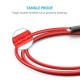 Anker A8123091 PowerLine+ Lightning Cable (10ft) Durable and Fast Charging Cable [Double Braided Nylon], Red