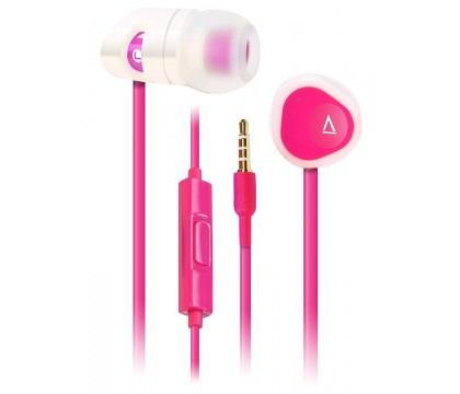 Creative MA200 Noise-isolating In-ear Headphones with Mic, Pink, 51EF0600AA014