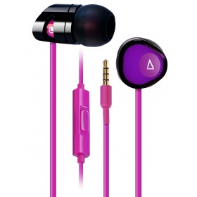 Creative MA200 Noise-isolating In-ear Headphones with Mic, Purple, 51EF0600AA011