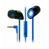 كرييتيف (MA350) سماعات أذن ستيريو مزودة بمايكروفون و تحكم فى مستوى الصوت و عازلة للضوضاء ذات لون أزرق