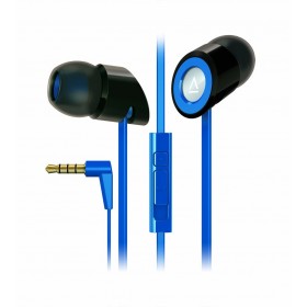 Creative Hitz MA350 Premium Noise-isolating In-ear Headphones and In-Line Mic and Volume Control , Blue, 51EF0610AA010