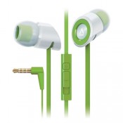 Creative Hitz MA350 Premium Noise-isolating In-ear Headphones and In-Line Mic and Volume Control , Green, 51EF0610AA013