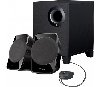 Creative SBS A120 2.1 Channel Multimedia Laptop/Desktop Speaker System (Black)