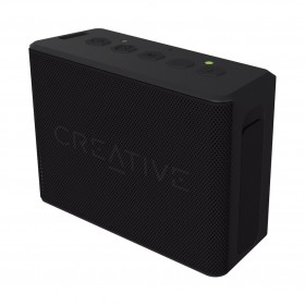 Creative MUVO 2c Palm-sized Water-resistant Bluetooth® Speaker with Built-in MP3 Player, Black, 51MF8250AA000