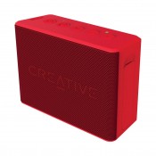 Creative MUVO 2c Palm-sized Water-resistant Bluetooth® Speaker with Built-in MP3 Player, Red, 51MF8250AA001