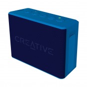 Creative MUVO 2c Palm-sized Water-resistant Bluetooth® Speaker with Built-in MP3 Player, Blue, 51MF8250AA002