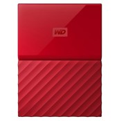 WESTERN DIGITAL WDBYNN0010BRD-WESN MY PASSPORT Harddisk 1TB, RED