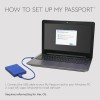 WESTERN DIGITAL WDBYNN0010BWT-WESN MY PASSPORT Harddisk 1TB, WHITE