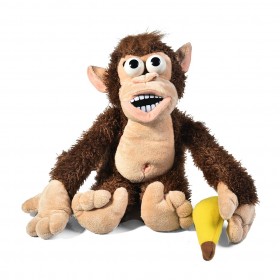 MITTOZA Electronic Stuffed Crying Monkey with Banana