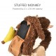 MITTOZA Electronic Stuffed Crying Monkey with Banana