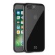 ILUV AI7VYNEBK VYNEER - LIGHTWEIGHT TRANSPARENT PC CASE  WITH PROTECTIVE TPU TRIM FOR IPHONE 7, BLACK
