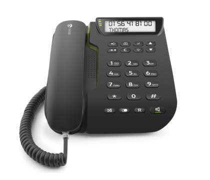 Doro Comfort 3000 EASY TO USE CORDED PHONE BALCK