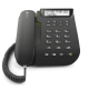 دورو (Comfort 3000) تليفون منزلى سهل الإستخدام, ذو لون اسود