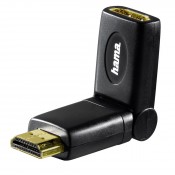 Hama 00122234 HDMI™ ADAPTER, PLUG - SOCKET, ROTATION