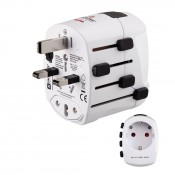 HAMA 00137380 SKROSS WORLD USB WORLD TRAVEL ADAPTER PLUG 3 PINS