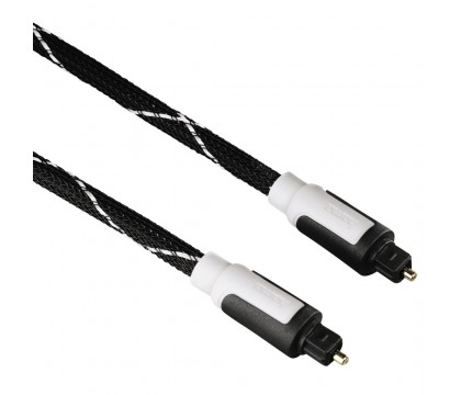Hama 00030130 Audio Optical Fibre Cable (TOSLINK), 1.5 m
