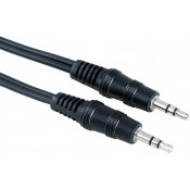 Hama 00043330 Connection Cable, 3.5 mm jack plug/plug, stereo, 1.5 m