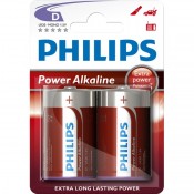 Philips LR20P2B/10 D Alkaline Battery