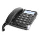 دورو (MAGNA4000BLK) تليفون بسلك مع خاصية تكبير الصوت, ذو لون أسود