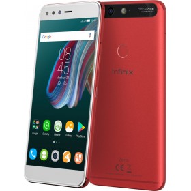 إنفينيكس (Zero5 X603) تليفون محمول ذكى, ذو لون أحمر