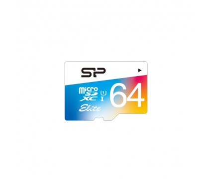 SILICON POWER SP064GBSTXBU1V20SP Elite Micro SD 64GB C10 