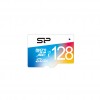 سيليكون باور (SP128GBSTXBU1V20SP) كارت ميمورى مايكرو إس دى الفئة 10 و ذو مساحة 128 جيجابايت