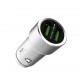 SILICON POWER SP3A6ASYCC202P0S Car Charger 3.6A Dual USB, Gray 
