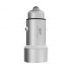 SILICON POWER SP3A6ASYCC202P0S Car Charger 3.6A Dual USB, Gray 