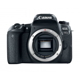 كانون (EOS 77D) كاميرا رقمية محترفة بعدسة 18-55 ملم