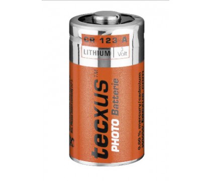 Tecxus 23604 CR123A Photo Lithium Battery
