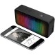 iLuv AM6PARTYBK Aud Mini 6 Party Dynamic color LED portable wireless Bluetooth® speaker and hands-free speakerphone
