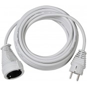 BRENNENSTUHL 1168460 Power extension cable made of plastic ,10m ,H05VV-F 3G1,5 - White