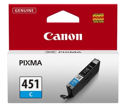 CANON CLI-451 C CYAN INK TANK EMB