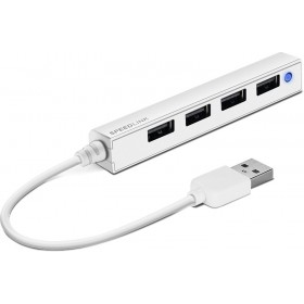 SPEEDLINK SL-140000-WE SNAPPY USB HUB 4 PORT, WHITE 