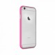 بورو (P-IPC647BUMPER) إطار لأجهزة iPhone 6/ iPhone 6s ذات مقاس 4.7 بوصة للحماية من الصدمات ذو لون وردى