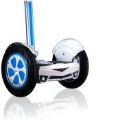 Airwheel S3 AWS3W self-balancing electric scooter WHT-BLU+STICK