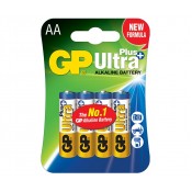 GP15AUP   Ultra Plus Alkaline Battteries (AA) - 4 Pack