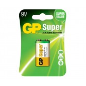 GP 1604A Super AlKaline 9 Volt Battery - 1 Pack