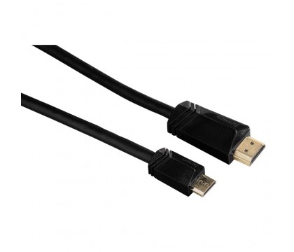 Hama 00122119 High Speed HDMI™ Cable, type A plug - type C plug (mini), Ethernet, 1.5 m