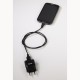 Hama 00135700 Flexi-Slim Micro USB Cable, gold-plated, twist-proof,0.75 m , black