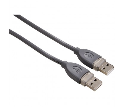 Hama 00039664 USB 2.0 Cable (A-A), shielded, 1.80 m, grey
