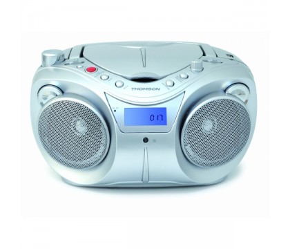 طومسون (RCD205U) راديو و مشغل إسطوانات و إم بى ثرى و منفذ يو إس بى و مزود بشاشة عرض