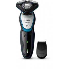 Philips S5070/04 AquaTouch wet and dry electric shaver ComfortCut Blade System, 40 min cordless use/1h charge, SmartClick precision trimmer