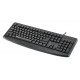 رابو (NK2500) لوحة مفاتيح مزودة بسلك تدعم الكتابة باللغة العربية ذات لون أسود