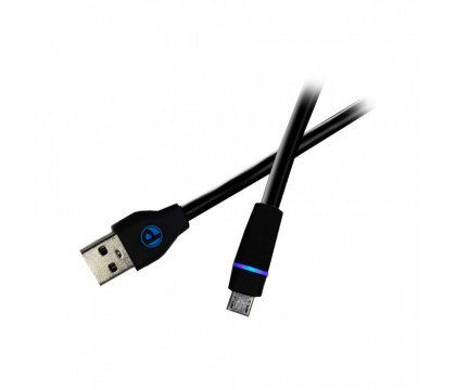 PASSION4 PLG049 MICRO USB CABLE, 2M, BLACK