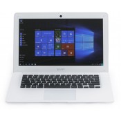 Sary EM_N14H Book Plus Notebook - Intel® Cherrytrail™ Z8300 Atom Quad Core Z8300, 14 inch, 64GB, 2GB, Win 10, White